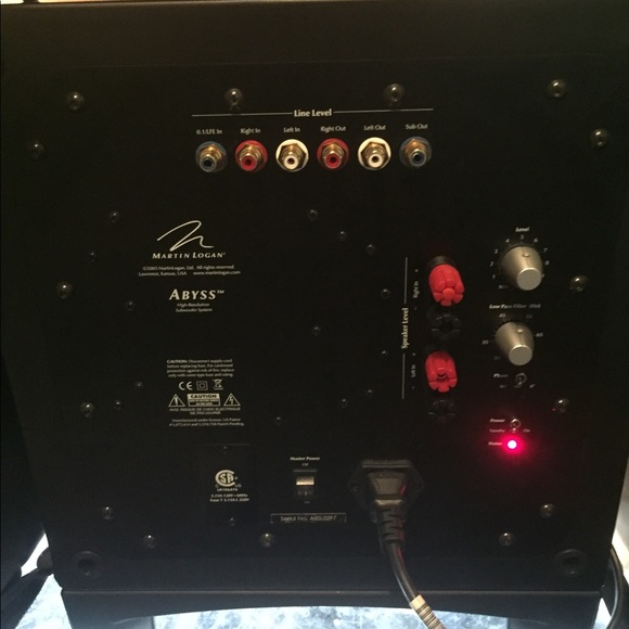 Martin Logan subwoofer - Picture 5 of 5